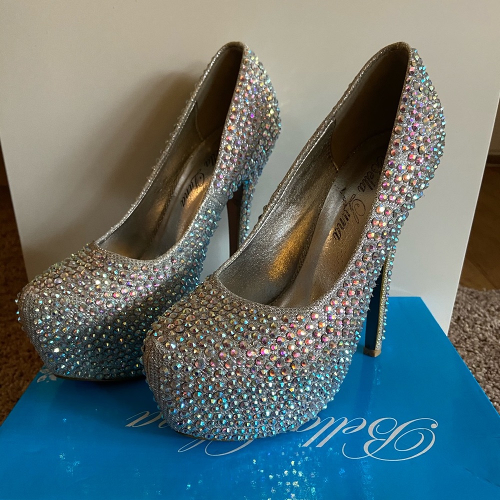 Glitter Pumps